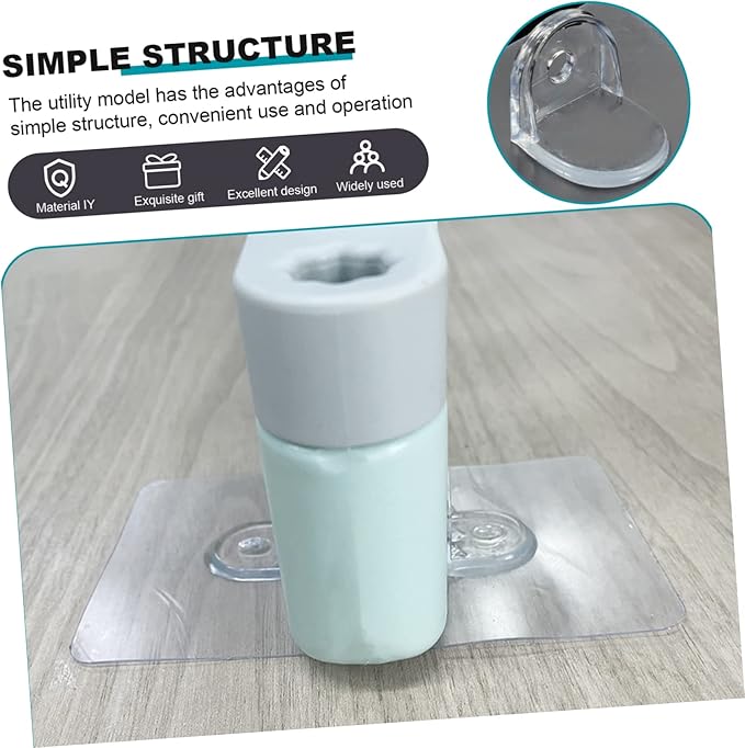 8 Pcs PET Cage Fixators Self-Adhesive PET Fence Retainers for Dogs and Cats Non-Slip Indoor Grip