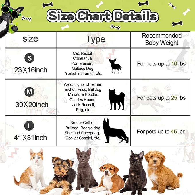 Rezutan Dog Blanket for Large Dogs, Upgraded 3 Pack Dog Cat Flannel Blankets Washable, Soft Pet Throw Cover Suitable for Kennel Crate Bed, Cute Paw Pattern, Grey, 31" x 41"