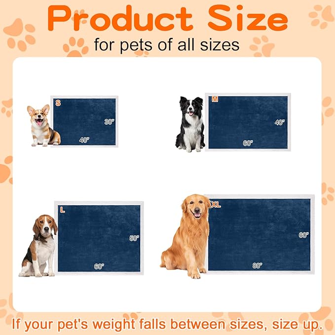 Smiry Waterproof Blanket Throw for Large Dogs, Soft Reversible Dog Blanket for Sofa Couch Bed, Washable Leakproof Sherpa Fleece Furniture Couch Protector(60"x80", Navy/White)