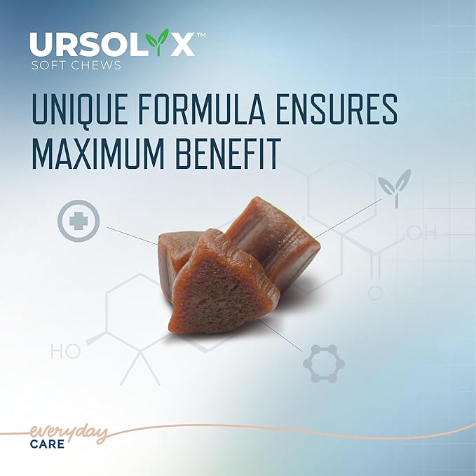 Virbac URSOLYX™ Soft Chews for Cats | Muscle Health Support for Senior, Active or Recovering Cats | 60 Count 2- Month Supply
