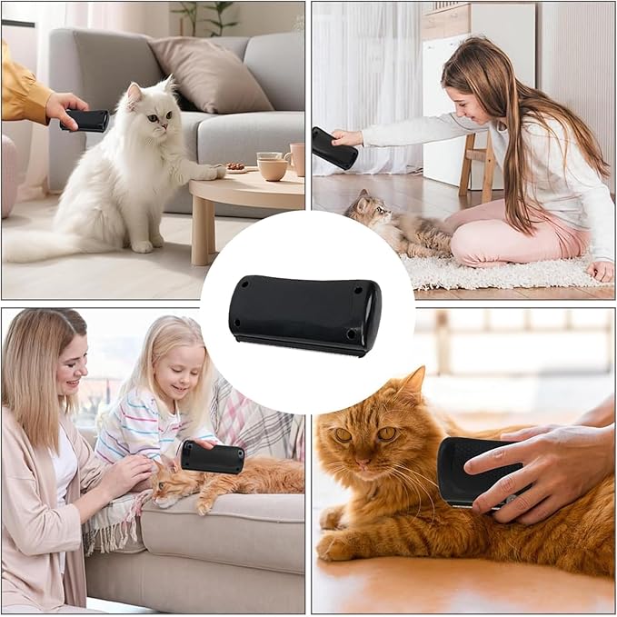 Deshedding Dog Brush, New Deshedding Brush for Dogs, Cats & Horses, Pet Hair Remover Comb for Shedding, for Matted & Loose Hair (Black)