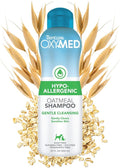 TropiClean OxyMed Hypoallergenic Dog Shampoo for Allergies and Itching, Skin Soothing Shampoo for Pets with Sensitive Skin, Tearless, Cat Safe, 20oz.