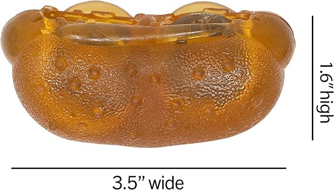 Starmark Treat Ringer Hot Dog Toy for Small Dogs (Pack of 2)