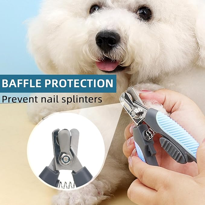 Dog Nail Clippers with Safety Guard Sharp for Large Dogs,Professional Pet Grooming Nail Trimmer,Sharp for Thick Nails of Dogs or Cats