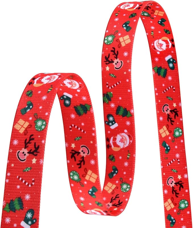 Christmas Dog Collar - Premium Adjustable Dog Collar for Small Medium Large Dogs (Christmas,L)