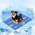 2025 Pet Cooling Mat for Dogs - 23.6"x17.7" Large Dog Cooling Pad, Non-Slip Kennel Bed Mats for Summer, Washable Cool Pet Mat for Cats/Dogs