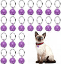 Cat Bells, Small Pet Copper Bells Collars Charm with Key Rings Loud Crisp Sound Anti-Lost Pendant Accessories