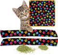Kitty Kick Stix 15" Catnip Kicker Toy – Set of 2 | Handmade in USA | Interactive Cat & Kitten Toy | Durable Kicker Packed with 100% Potent Catnip for All Breeds (Paws Paws Paws)