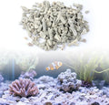 1.1lb/500g Net-bagged Crushed Coral Aquarium Filter Media, Fish Tank Coral Filter for Improving Water Quality, Reusable Crushed Coral Filter, for Cloudy Water Conditions & Frequent Fish Illnesses