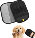 2-Pack Electrostatic Pet Hair Remover Gloves - Reusable Dog & Cat Hair Removal Brush for Furniture,Car Interiors,Bedding and Clothing