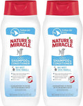 Nature's Miracle Puppy Shampoo & Conditioner, 16 Oz, Cotton Breeze Scent (Pack of 2)