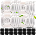 Pet Fountain Filters Compatible with 95Oz/2.8L Dog Water Fountain, Cat Water (16 Carbon filters+16 Sponge filters)