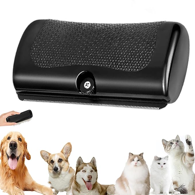 Deshedding Dog Brush, Dog Grooming Brush for Shedding, Pet Hair Removal Tool for Cats, Dogs, Horses, Easy Hair Removal for Pets
