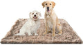 PJYuCien Fluffy Fleece Calming Pet Throw Blanket, Super Soft and Warm for Indoor Cats and Dogs, Large 30" * 40", Machine Washable, Puppy Bed (Brown)