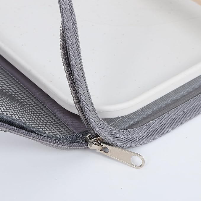 Abaodam Portable Small Bird Travel Cage with Wood Perch and Soft Mat, Handheld Pet Carrier Bag for Parakeet Conure Budgie, Lightweight Bird Carrier for Hiking and Vacation Trips