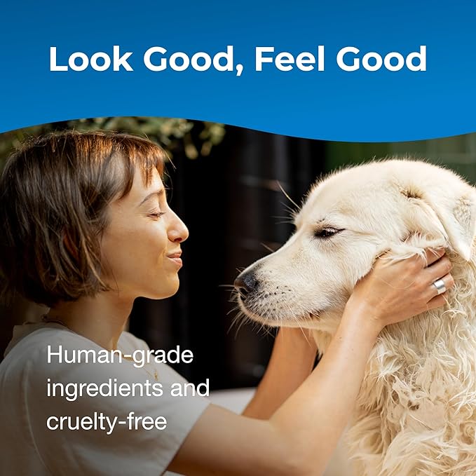 PetAg Fresh ’n Clean Oatmeal ’n Baking Soda Conditioner, Tropical Fresh Scent - 18 oz - Gently Cleans, Soothes & Deodorizes Dogs with Vitamin E & Aloe Vera - Soap Free