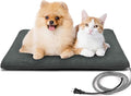 PETNF Outdoor Heated Pet Bed with Waterproof Cover,Pet Heating Pads for Dog,Soft Electric Blanket Auto Temperature Control,Heating Mat for Dog House Cabin Cot Doorway,Rescue Cats