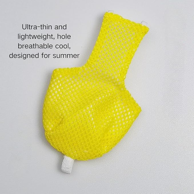 5 Pcs Summer Holey Style Bird Diaper Parrot Nappy Reusable Flight Suit with Waterproof Inner for Parakeet Cockatiel Macaw Budgie Lovebird Conure (L)