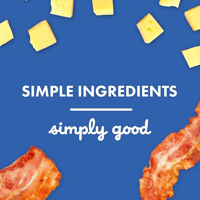 Buddy Biscuits 16 oz. Box of Crunchy Dog Treats Made with Bacon & Cheese (Pack of 2)