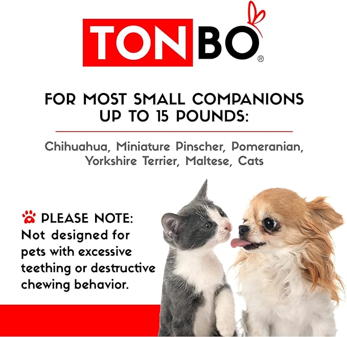 TONBO Soft Plush Small Cute and Cozy Nature Dog Cat Bed, Washer and Dryer Friendly (Paw)