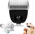 Replacement Blade for nebot P1 Pro Pet Grooming Kit & Vacuum,Size-4F Cut Length 3/8"(9.5mm),Made of Ceramic Blade & Stainless Steel Blade