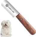 Professional Stripping Knife, Right handed, 3 inch blade (Stainless Steel) (Coarse, Rosewood)