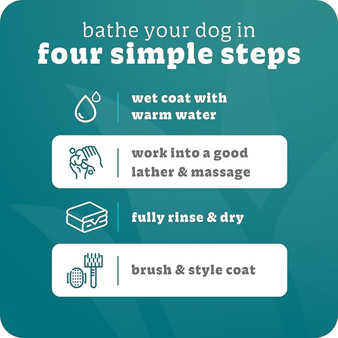 Espree Hypoallergenic Dog Shampoo & Conditioner, Tearless Formula with Aloe Vera, Sulfate-Free, Paraben-Free, Harsh Chemical and Dye-Free, Safe for Sensitive Skin, 20oz