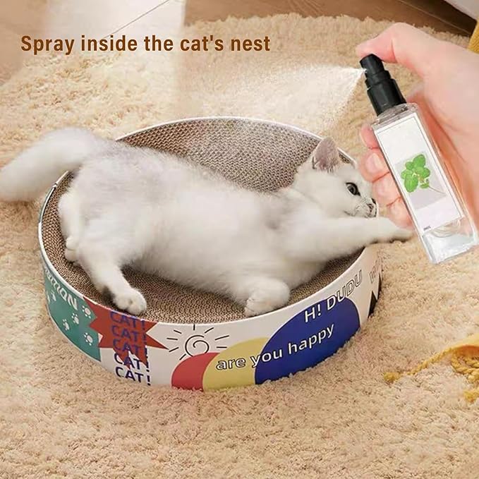 Herbal Cat Joy, Herbal Cat Joy Spray, Catnip Spray, Catnip Spray for Indoor Cats, Cat Calming Spray, Anti Scratch Cat Spray, Cat Training Spray with Catnip, Cat Nip Spray (4PCS)