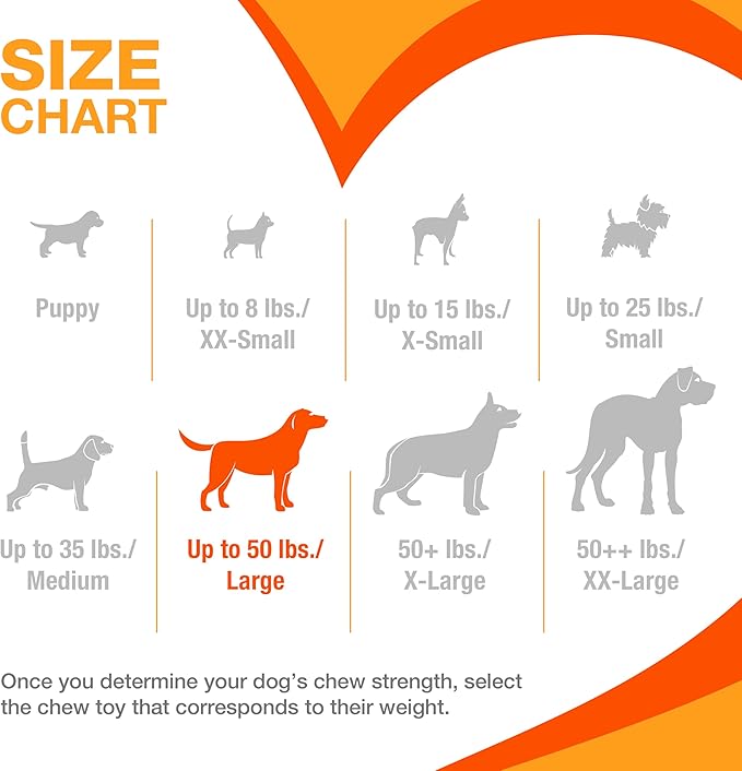 Nylabone Easy-Hold Dental Bone Power Chew Toy for Dogs, Dog Toys for Aggressive Chewers, Bacon Flavor, Large - Up to 50 lbs, 1 Count