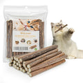 WoLover Silvervine Sticks for Cats, Natural Catnip Matatabi Chew Sticks Teeth Molar Chew Toys for Cat Kitten Kitty (25 PCS)