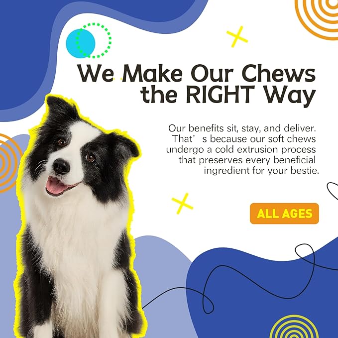 Dog Multivitamins,Chewable Dog Vitamins and Supplements for HIPS, Skin, and Coat,Dog Antibiotics-Multivitamins for Senior Dogs and Puppies,120 Tablets