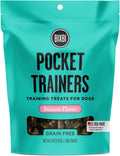 BIXBI Pocket Trainers, Salmon (6 oz, 1 Pouch) - Small Training Treats for Dogs - Low Calorie and Grain Free Dog Treats, Flavorful Pocket Size Healthy and All Natural Dog Treats