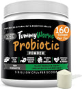 TummyWorks Probiotic Powder for Dogs & Cats. Probiotics For Digestive Health, Immune Support, Diarrhea, Gas, Itching & Seasonal Allergies. With Digestive Enzymes & Prebiotics. Made in USA - 160 Scoops