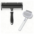 2-In-1 Pet Grooming Kit;Dog Brush For Shedding，Cat Brush For Long Haired Cats- Self-Cleaning Shedding & Detangling Brush,Dual-Direction Design - Professional For Long/Short Haired & Indoor Cats