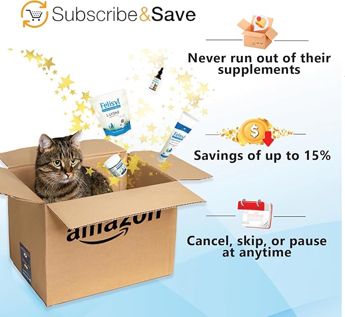 L-Lysine Concentrate for Cats – 2 oz Immune & Respiratory Support Supplement with DMG & Taurine – Helps Relieve Sneezing, Runny Nose, Congestion, Watery Eyes, FHV-1 Symptoms – Made in USA