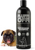 Fluff Off! by Girl With The Dogs, Natural Deshedding Dog & Cat Shampoo, 16 Oz, Made in USA, 8 Wks+