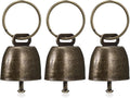 3 PCS Copper Collar Bells, Bells for Dog Collars, Collar Charms, Anti Lost Training Bell, Retro Craft Bell, Pets Pendant Accessories for Dogs, Cats