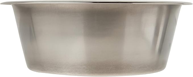 Loving Pets Standard Stainless Dish Dog Bowl, 3-Quart