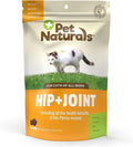 Pet Naturals Hip and Joint Supplement with Glucosamine, Green-Lipped Mussel, and Chondroitin for Cats, Duck Flavor, 160 Chews