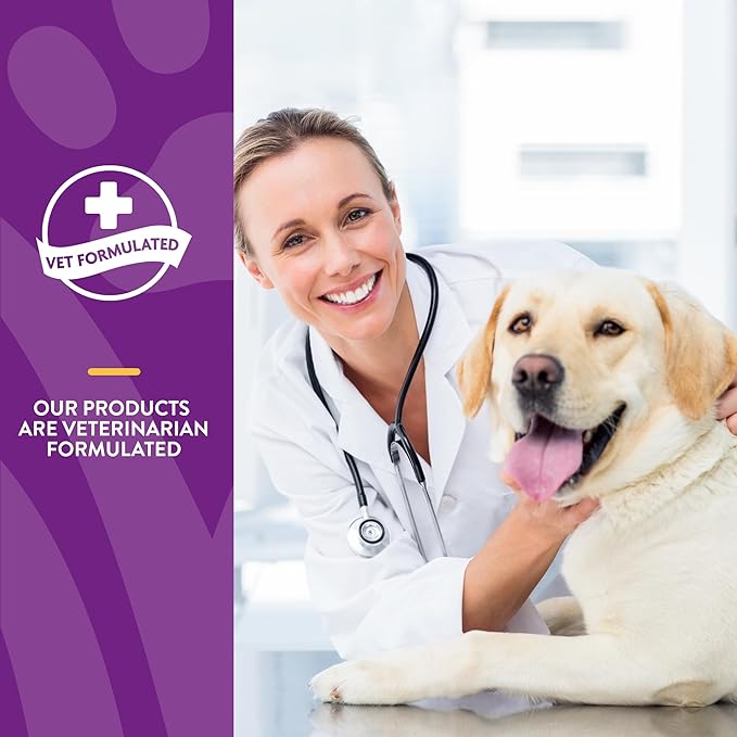 NaturVet VitaPet Adult Daily Vitamins for Dogs with Breath Aid – Includes Full Spectrum of Vitamins, Minerals, Omega-6 Fatty Acids, Parsley – Designed for Dogs Over 1 Year – 180 Ct.