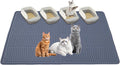 Large Silicone Cat Litter Mat 47" X 35",Cat Mat for Litter Box Anti-Slip,Cat Litter Trapping Mat, Non-Slip Kitty Litter Mat for Floor,Easy to Clean& Waterproof Cat Litter Pads