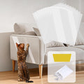 20 Pcs Cat Scratch Furniture Protector, Single-Sided Self Adhesive 17in Couch Protector from Cat Claws
