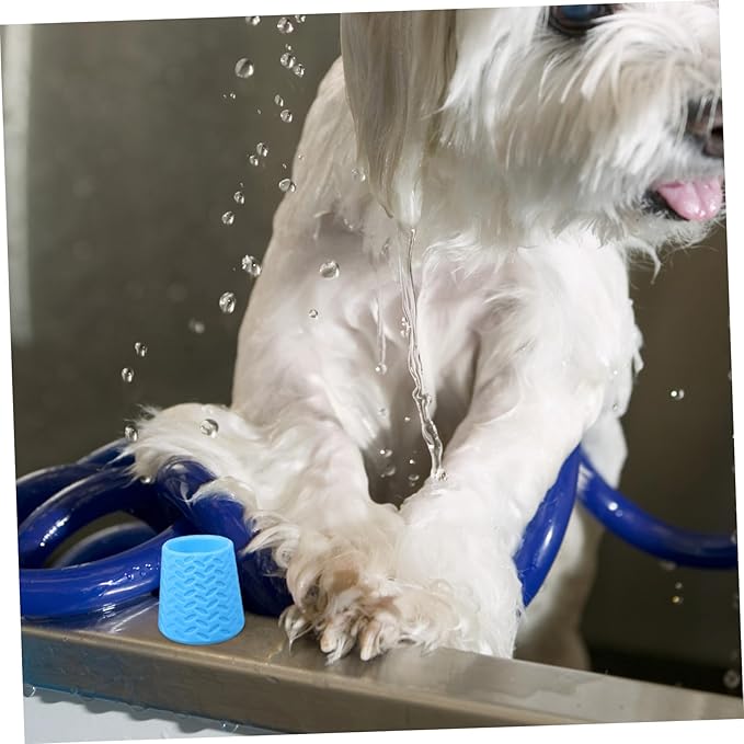 SUPVOX Dog Shower Sprayer Attachment Set Portable Pet Cleaning Tool Silicone Material for Outdoor Activities Gentle Skin Friendly Design for All Dog Easy to Use
