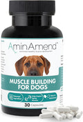 Muscle Support Dog Supplements for Large Breed (21lbs+) with CaHMB & Vitamin D3 – Supports Strength, Mobility & Daily Activity for All Ages & Senior Dog – (30 Capsules)