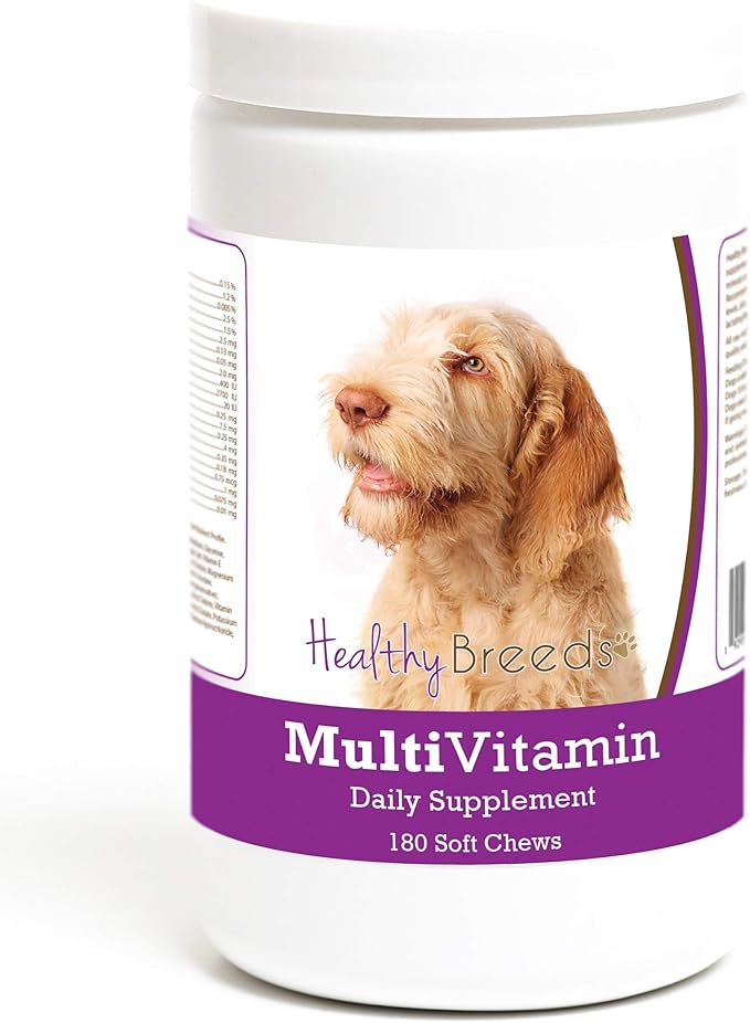 Healthy Breeds Spinoni Italiani Multivitamin Soft Chew for Dogs 180 Count