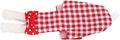 Bird Diaper Red Cotton Adjustable Parrots Pilot Suit for Macaw Budgies Safe Soft Comfortable for Parakeet 1x Bird Diaper (M Red Plaid)