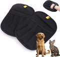 2-Pack Pet Hair Removal Gloves for Cats and Dogs, Five-Finger Electrostatic Pet Hair Remover, Reusable Shedding & Lint Cleaning Gloves for Clothes Sofa Carpet Car Seats