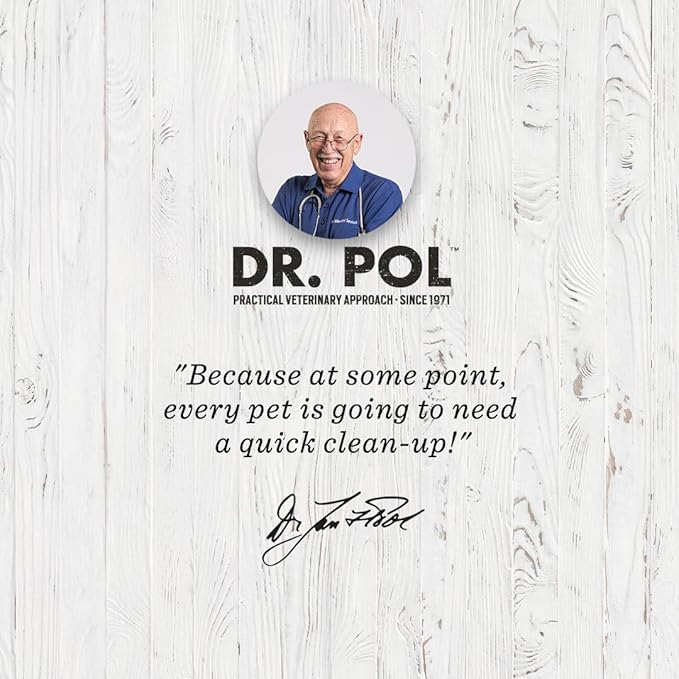 Dr. Pol Incredi-Pol 3-in-1 Pet Refresher | Waterless Coat Cleaner & Conditioner | Pet Odor Eliminator | Fine Mist Spray for Dogs & Cats | Freshens, Cleans & Softens Fur | 3 oz | Fresh Citrus