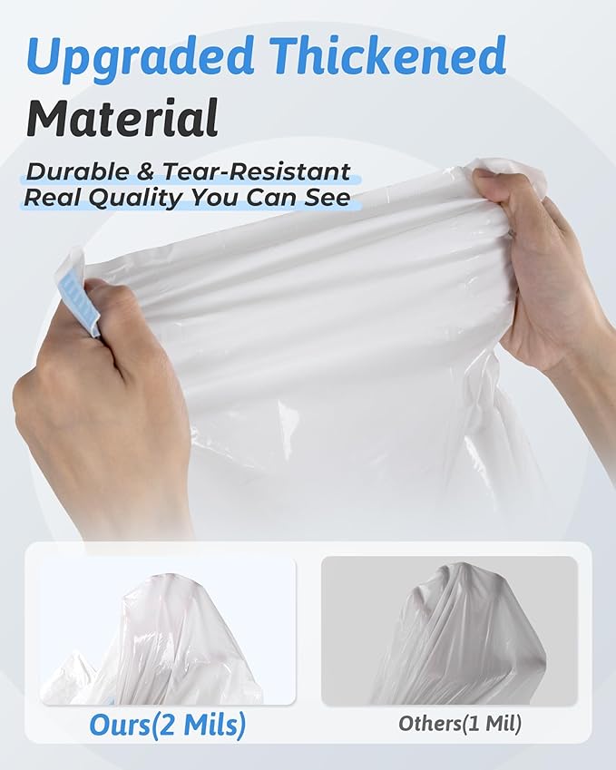 ANWA Cat Litter Box Liners: 36" x 18" Large Cat Litter Box Bags, 2 Mils Extra Thick, Durable & Tear-Resistant, 30 Count