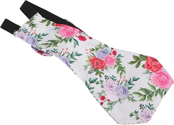 Reusable Poultry Diaper with Bow Tie, Washable Hen Nappy for Chickens Ducks Geese and Roosters